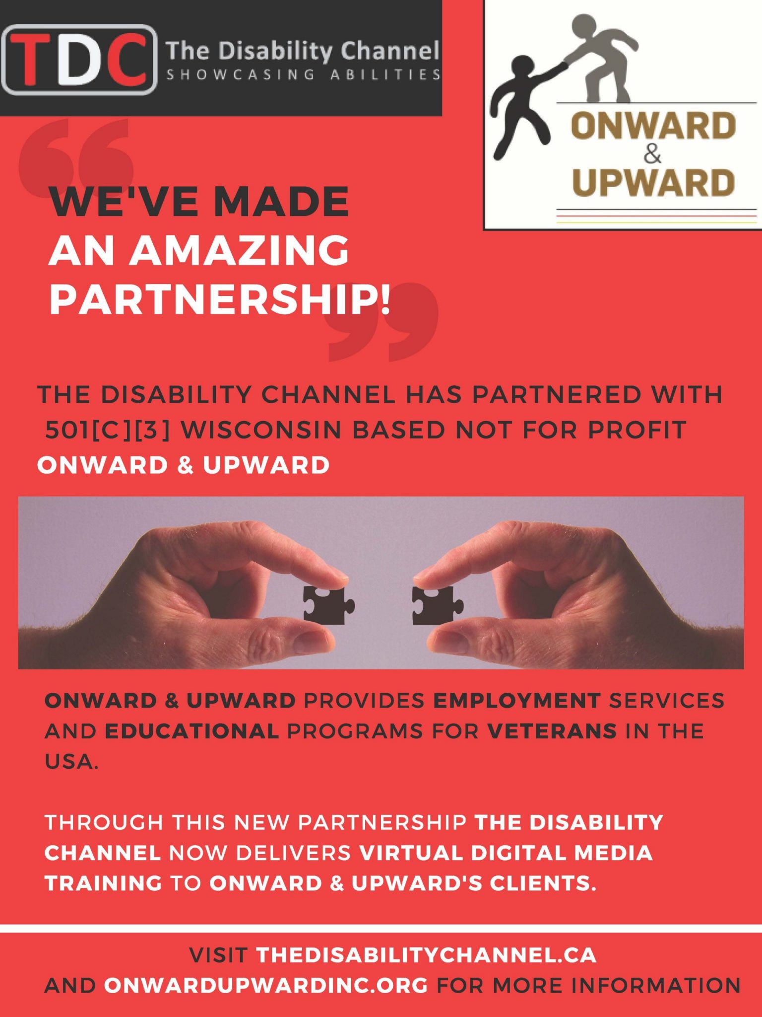 We’ve made An amazing Parternship!