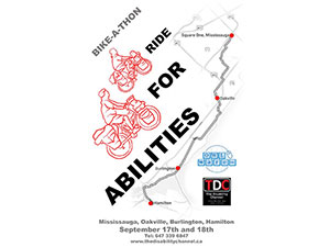 Ride for Abilities Poster